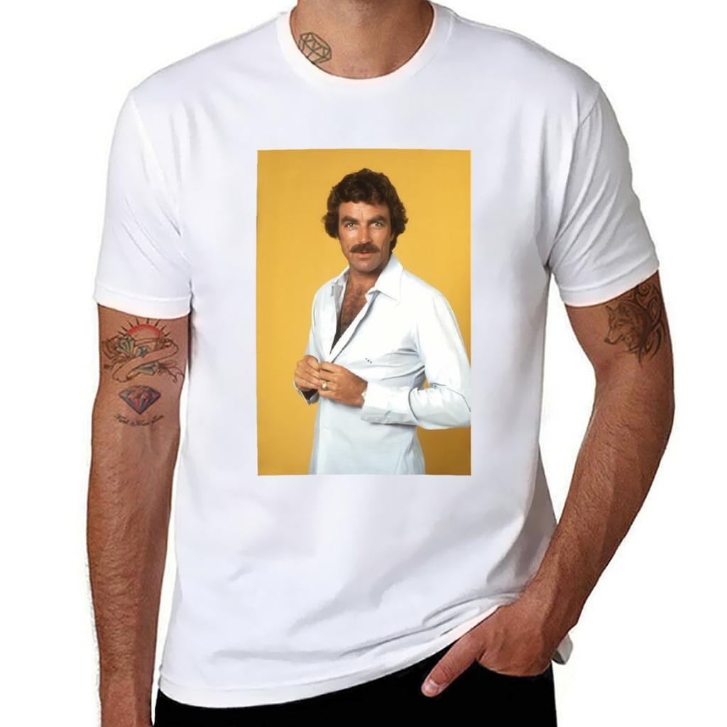 Tom Selleck t TShirt Outdoor Sports Lightweight Tee
