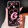 Für Samsung Galaxy A20 A20S A21 A30 A30S Handyhülle Schmetterling Buchstaben Weiches TPU Klare Silikonhülle Für Galaxy A 20 A 30 Gehäuse