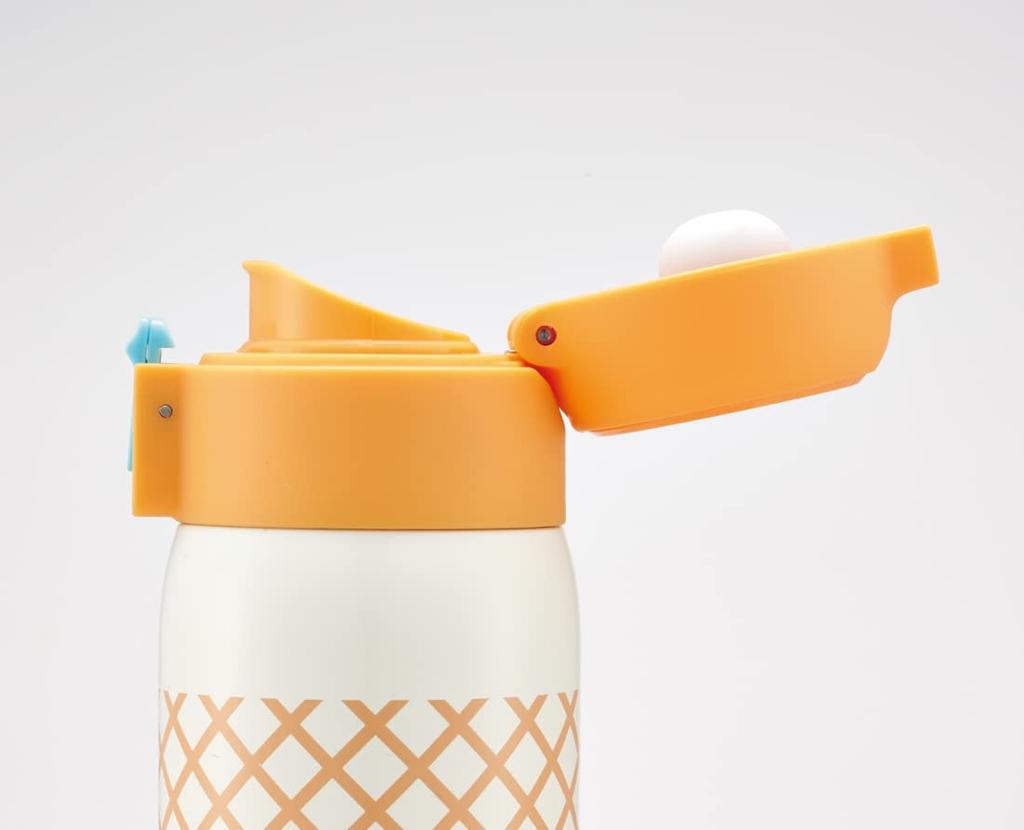 Skater Vacuum Double Structure Direct Drinking Stainless Steel Mug Bottle One Touch Open 350ml Moomin Colorful 350ml Vacuum Double Structure Direct