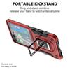 2-in-1 Composite Anti-drop Metal Ring Support Bracket Holder Case For Samsung Z Flip 7 Flip7 FE Galaxy Z Flip 6 5 4 Slim Cover