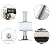 2pcs Tile Height Regulator Adjustable Wall Tile Locator Lifter Leveler Metal Tile Leveling Tool For DIY Projects Tile Laying