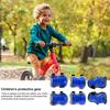 1 set copii Patinaj cu rotile Echipament de protecție Skateboarding Scooter Ciclism Ciclism Sport Copii mici Băieți Fete Protecție pentru încheietura mâinii Genunchi Cot Pad Protector