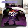 Little Bug Girl  Pattern Bedding Quilt Set  Home Decoration  Gift (1 * duvet cover + 2 * pillowcase  without core)