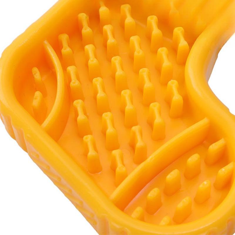 Dog Slow Food Plate Pet Lick Silicone Mat for Dogs Pet Slow Food Pad Puppy Sucker Food Training Dog Feeder Supplies