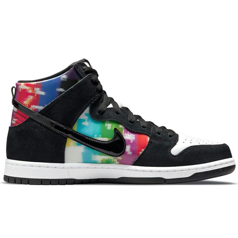 Nike Sb Dunk High 'TV Signal' Skateboard Shoes CZ2253-100