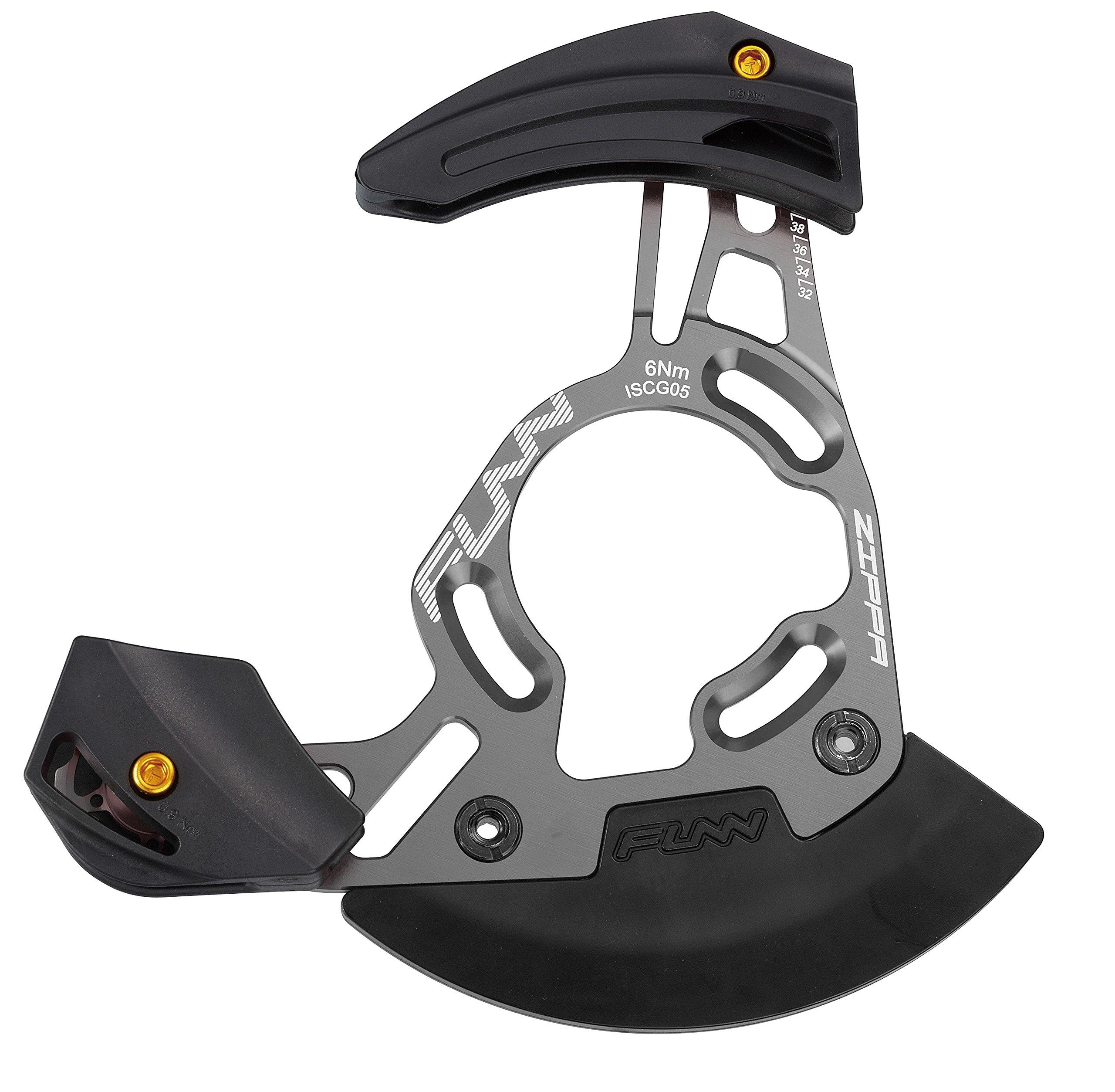 

Funn Zippa DH Chain ISCG05 BSA Type BB Bicycle/MTB Guide, Mount, (Gray) серый