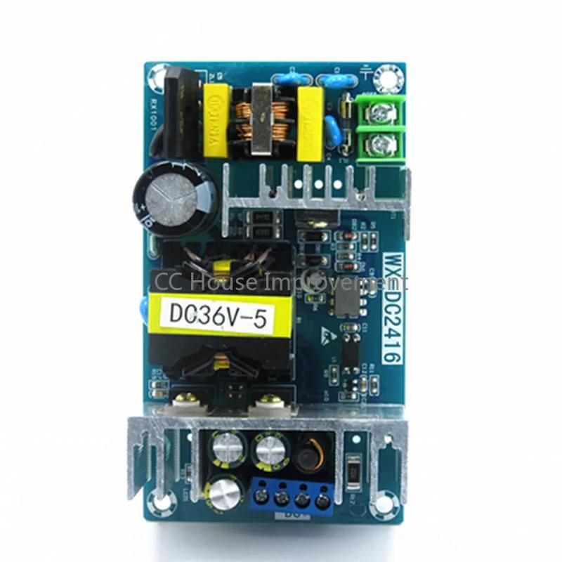 

36V 5A 180W AC-DC Switching Power Supply Module - AC 100-240V to DC 36V Industrial Power Board синій