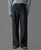 Baulopeulodeogteu Light Cn Double-Pleat Pants [Charcoal]