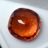 CERTIFIED Orange Sapphire Square Cushion Cut 9.50 Ct Natural Loose Gemstone