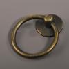 2Pc Vintage Rund Ring Møbel Dør Trekk Håndtak Legering Skap Knotter Håndtak