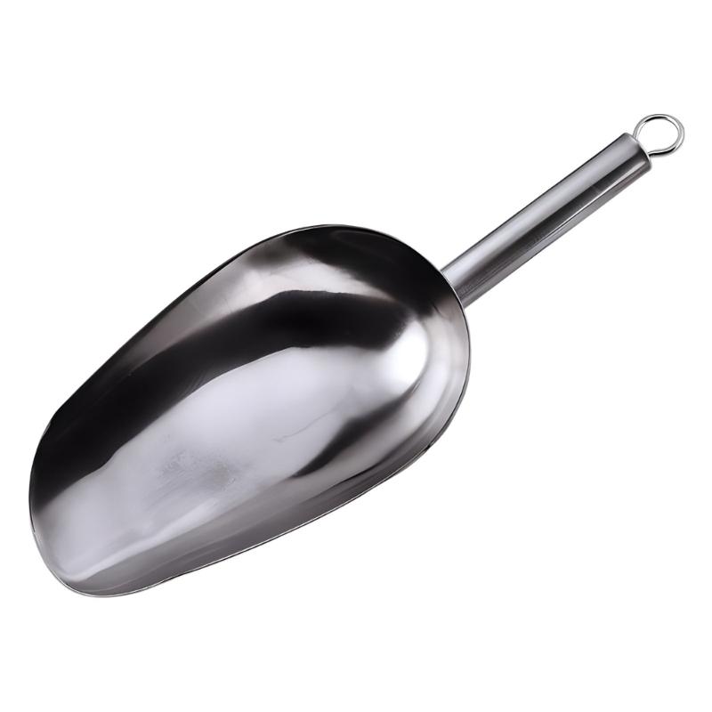 

Stainless Steel Ice Shovel Multifunctional Food Measuring Spoon Grains Coffee Bean Flour Shovel Kitchen Accessories middle