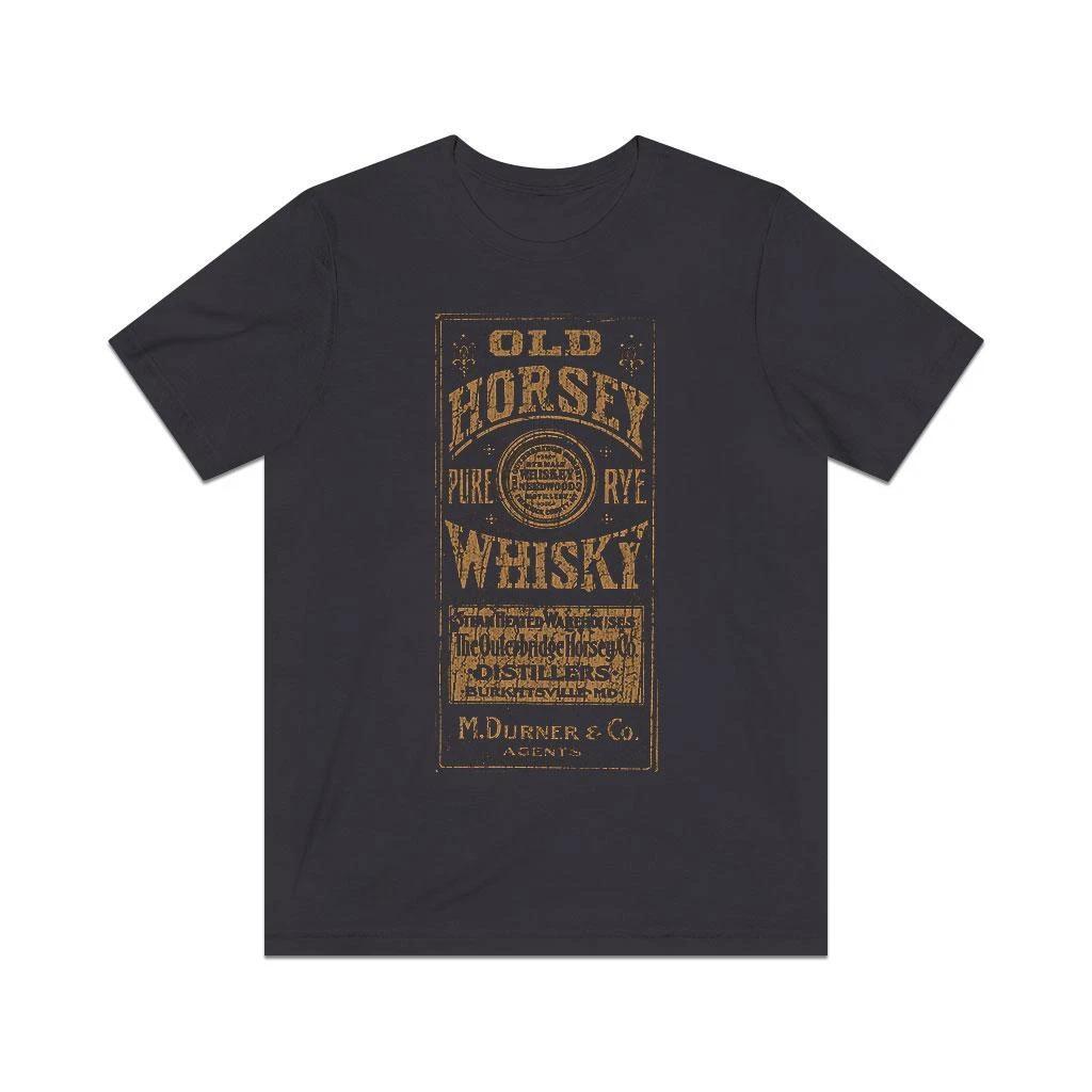 

Old Horsey Rye Whisky 1839 Vintage Men s T shirt 3XL