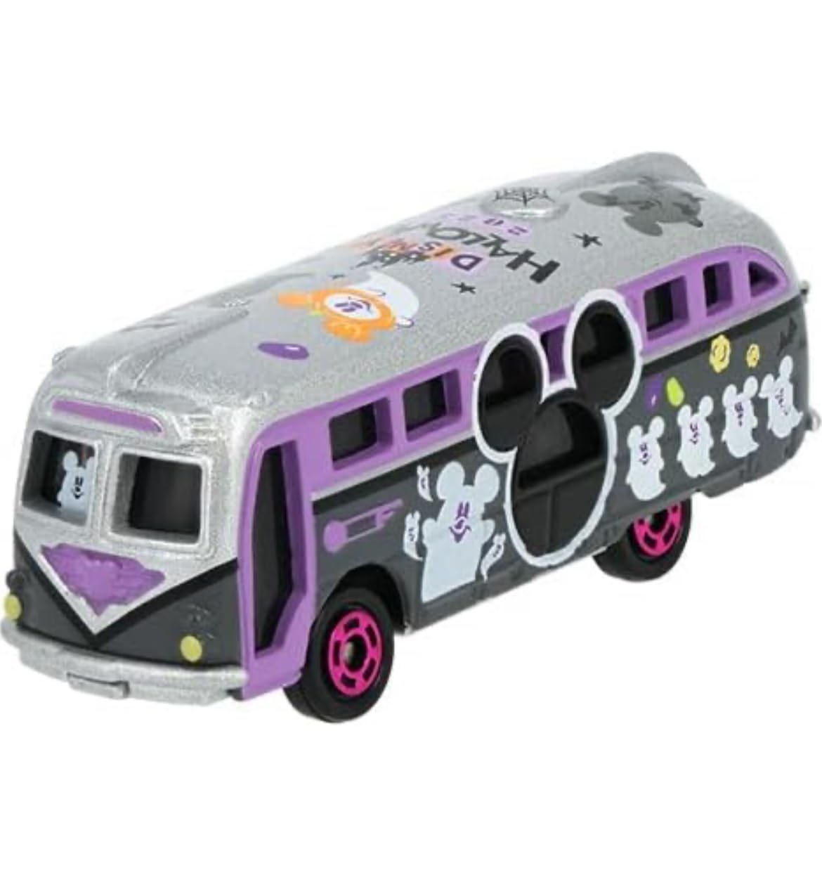 

Mickey Friends Halloween 2025 Tomica Vehicle Collection Ghost Resort Line Ghost Bus &
