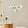Trending 3D Acrylic Mirror Wall Sticker for Living Room and Bedroom Decor