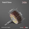 Enhanced 6mm Shank Flap Wheel for Rust Removal - Sandpaper Sand Cloth Grinding and Polishing.