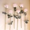 Artificial Rose Flower for Flower Arrangement Realistic Faux Silk Long Stem Rose Bouquet for Wedding Centerpiece Home Party Decor