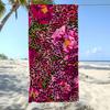 Fashion Art Flower Vintage Pop B-betsey J-Johnson Beach Towel Quick Dry Soft Pool Towels Gift Travel Gym Shower Camping Sports