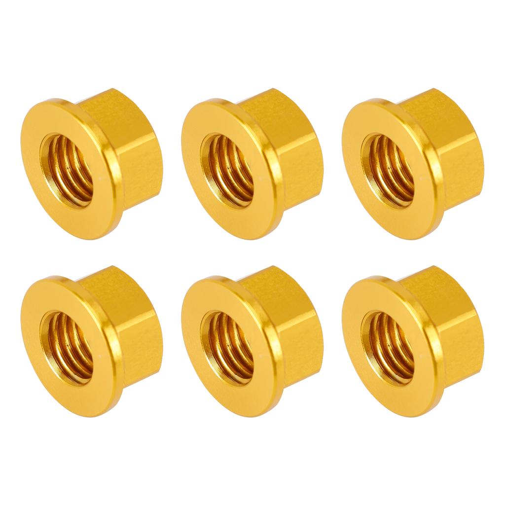 Rear Sprocket Nut Kit M10x1.5mm Gold For Aprilia RSV RSV4 1000R Factory 04-16