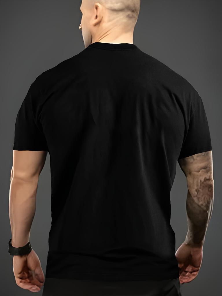 Pattern Mens Tops Photon Selection Printed Mens Comfort TShirt Alphabet Summer Short Sleeves