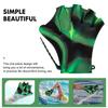 1Pair Swim Paddles Adjustable Silicone Swimming Gloves for Upper Body Exercise Pool Workout Water Resistance Gloves for Men 4