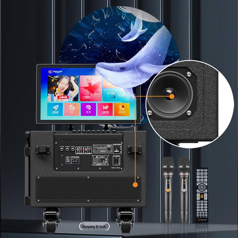 Songchuan SG30-10 Outdoor Karaoke Video Speaker CN plug (adapter included)