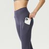 Pantalon de Yoga Sportif Taille Haute avec Double Poche - Effet Push-up Pêche, Sensation Nue Sans Couture pour la Course & le Fitness
