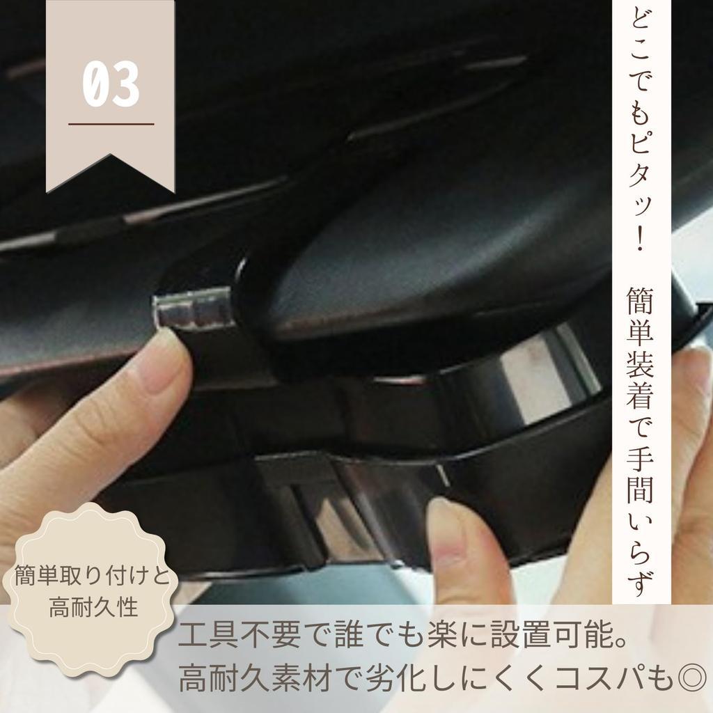 Car Sunglasses Sunglasses Sun Visor [All Trust] Holder, Case, (Black)