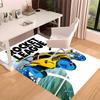 Game Rocket league Printed Absorbent Washable Carpet,Non-Slip Bathroom Mats,Kitchen Rugs,Living Room Entrance,Camping Picnic Rugs