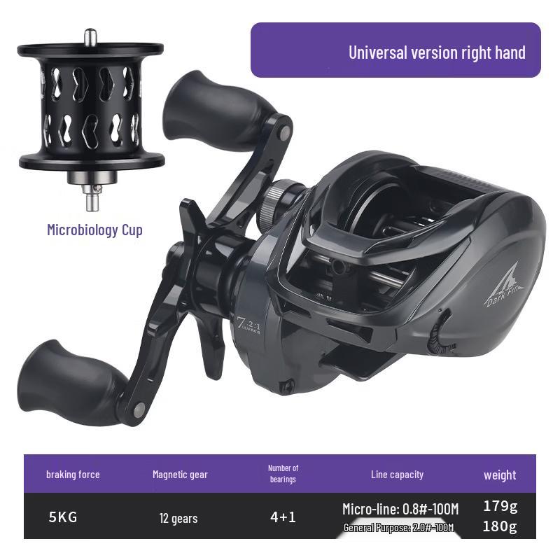 Wangfeng Long-Cast Anti-Backlash Baitcasting Fishing Reel