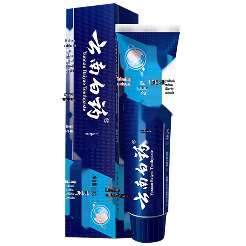 

Yunnan Baiyao Fresh Breath & Stain Removal Toothpaste