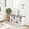 Shoe Cabinet with Seat - LHS010W01