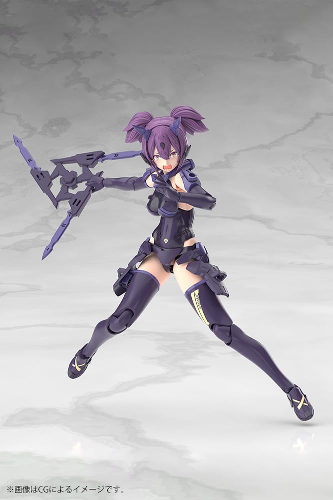 Kotobukiya Megami Device Asura Ninja Suzu Kagei Full Package, Approximately 140mm Tall, 1/1 Scale Plastic Model Kit