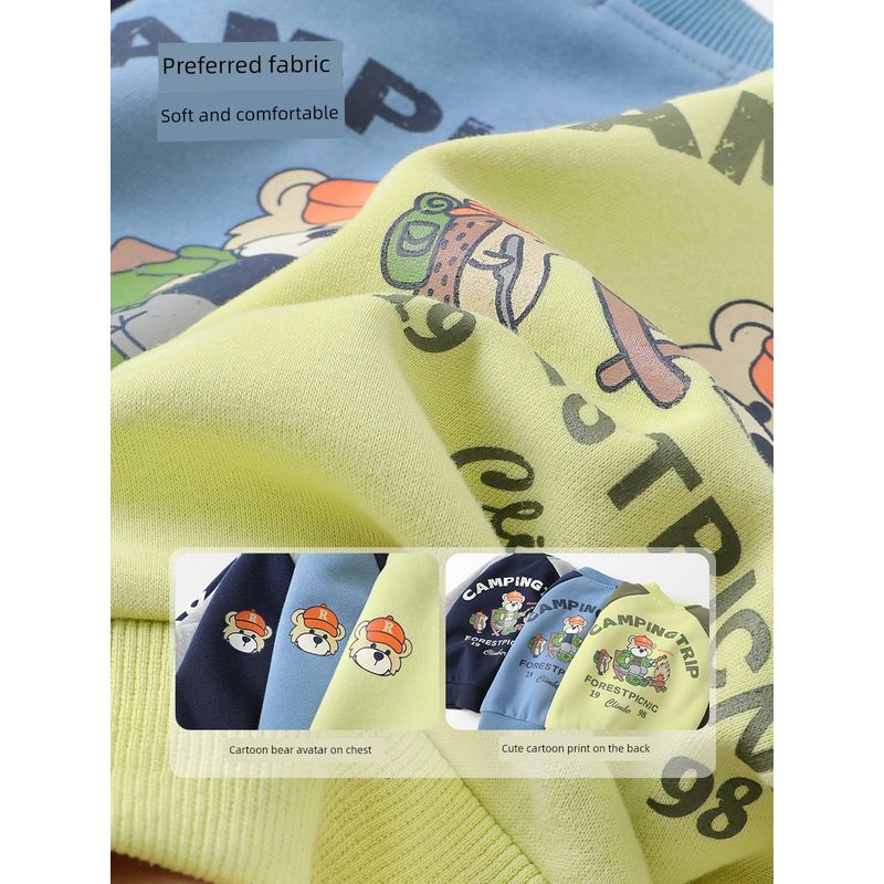 Right European Boys' Baseball Jacket Spring and Autumn 2026 New Style Children's Clothing Toddler Boys' Top