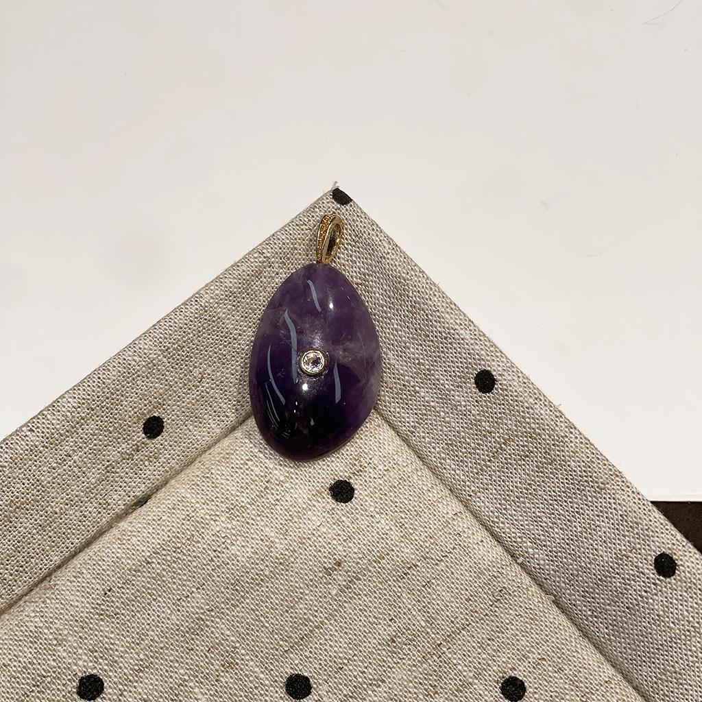 1Pc Natural Stone Teardrop Pendant Inlaid Rhinestone Golden Plated Bail Gem Charm for DIY Necklace Jewelry Making Supplies