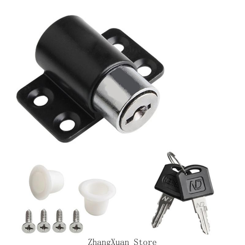 

Sliding Door Window Locks With 2 Keys Baby-Child Safety Protections Antitheft 3XUF чёрный