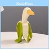 Resin Banana Duck Animal Sculpture Fun Desktop Decorations Gift Friends For