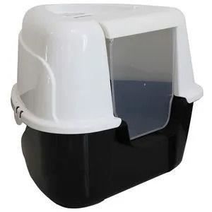 Toilette - M-Pets - Tanis - Schwarz &; Blanche - XL - Integrierter Filter