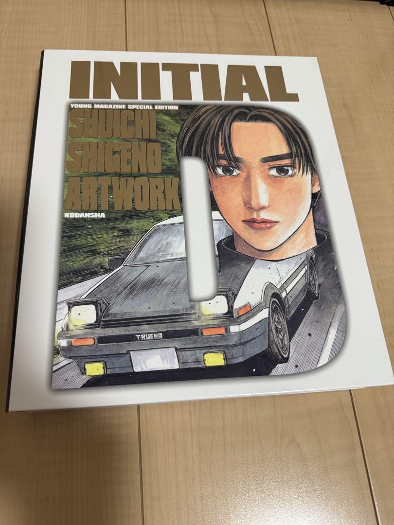 

[USED] Initial D Shuichi Shigeno Original Art Collection BOX with Tomica and figure