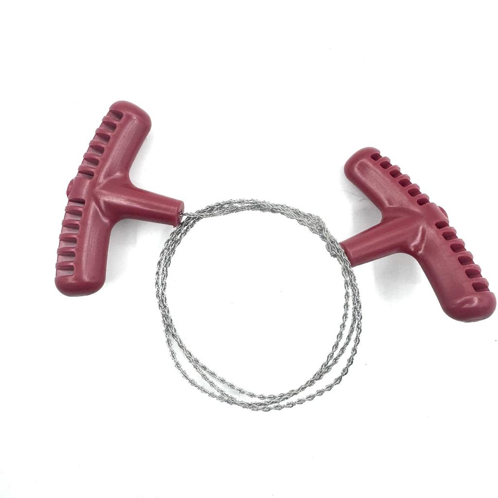 Mini Pocket Survival and Camping Wire Saw with Outdoor PP Handle and Stainless Steel for Aquatic Plants