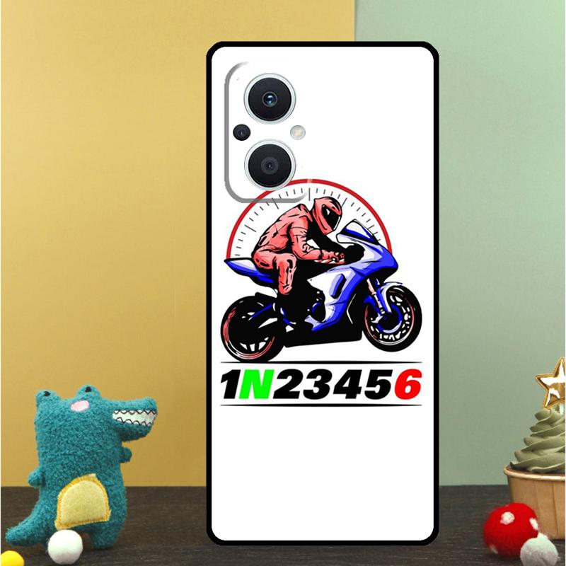 1N23456 Motorcycle Case For OPPO Reno 15 13 10 11 14 Pro 12 F 13F 14F 15F 7 8 Lite OPPO Find X9 X8 X5 Pro Cover
