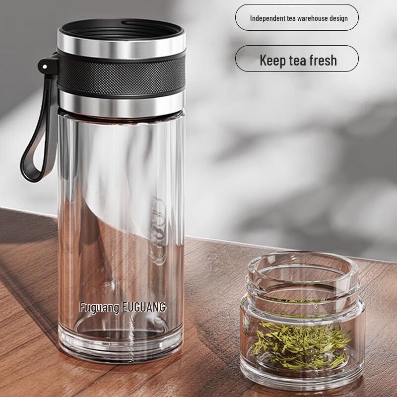 Fuguan Tea Infuser Glass Bottle