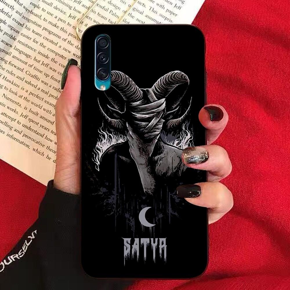 Devil Satan Phone Case For Samsung A 10 11 12 13 20 21 22 30 31 32 40 51 52 53 70 71 72 73 91 13 Shell