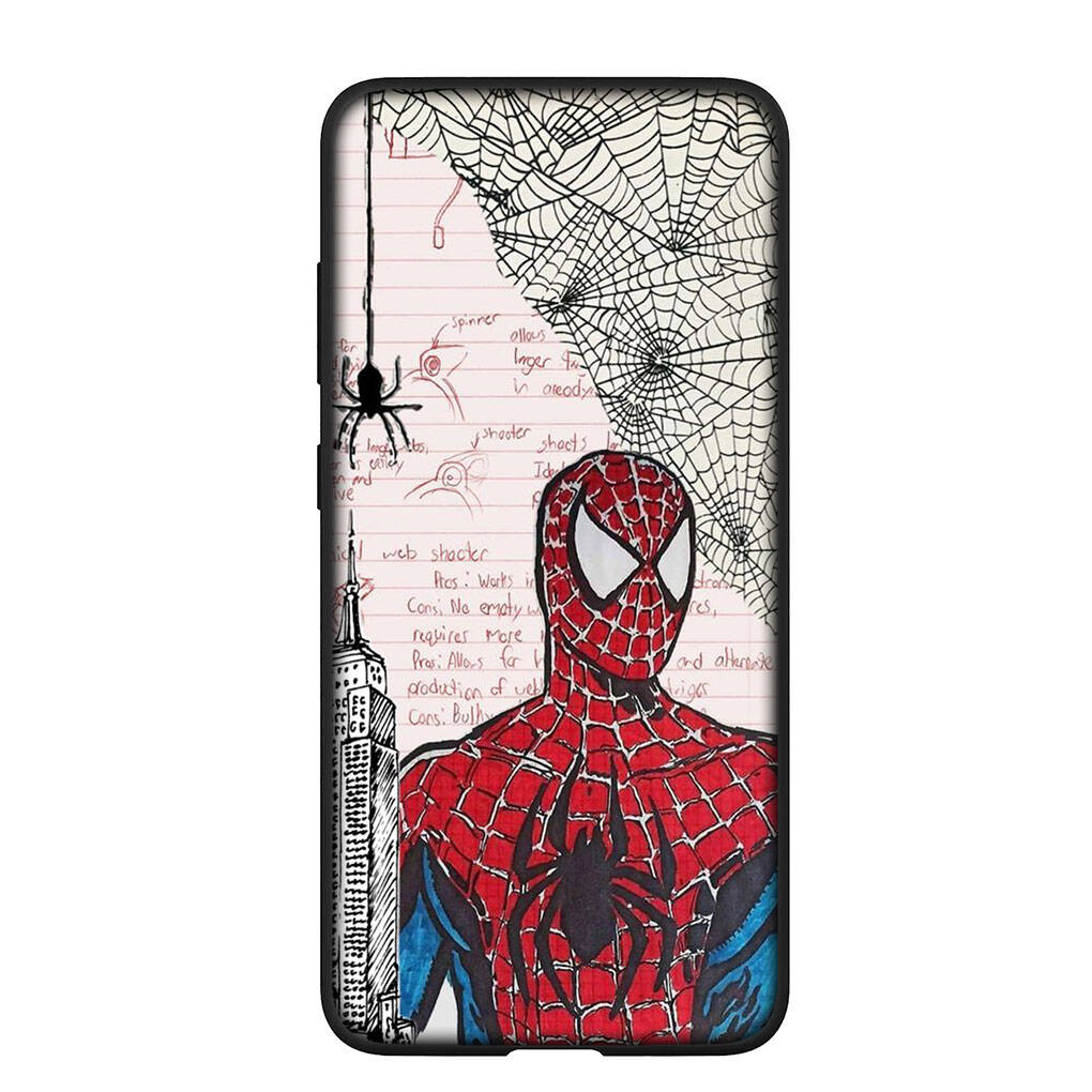 Phone Case for Samsung Galaxy S25 S23 S22 S24 Ultra FE A05 A06 A15 A16 A36 A37 A35 A54 A55 A56 A57 A25 A26 A53 Super Spiderman Spider Man Marvel Cover
