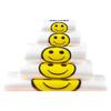 Smiley Face Disposable Plastic Shopping Bags
