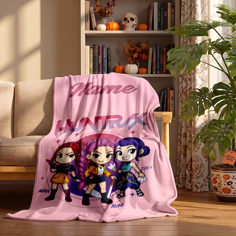 HUNTRIX Custom Flanellen Dekens Zacht Warm Gezellig Plaids voor Huisdecoratie Vakantiecadeaus