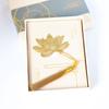 School Stationery Student Gifts Books Accessories Leaf Metal Bookmark Brass Book Clip Reading Mark