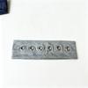 European and American Style Eye-catching Polyester Geometric Hollow Elastic Unisex Punk Hair Headband Hair Accessory