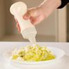 Knijpfles met Maatstreepjes 1/5 Mondstukken Druppelfles voor Ketchup Saladedressing Saus 350ml Makkelijk Vullen Keuken Dispenser