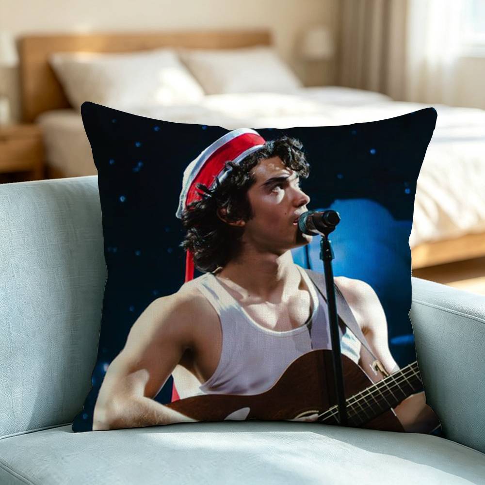 Conan Gray B-Bedroom-Pop Pillow Case Square Double-Sided Sofa Cushion Cover Bedroom Bedside Pillow Gift