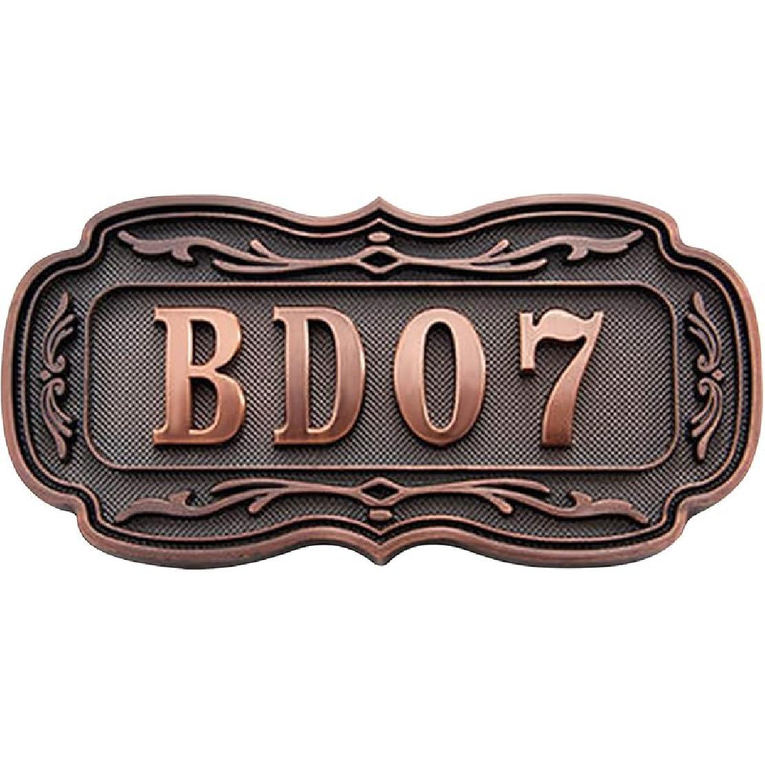 Индивидуальный номерной знак на дверь, индивидуальный номерной знак, адресная табличка, сланец, декоративные знаки для дома и офиса #68